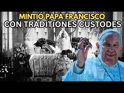 Mintió Papa Francisco? La verdad oculta de Traditionis Custodes lo que dijeron realmente los obispos