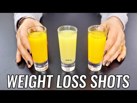 Wellness Shot Recipe | 3 Wellness Shots For Weight Loss | Anti Inflammatory Drinks