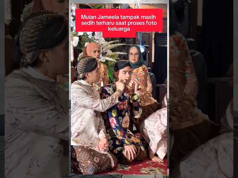 Mulan Jameela terlihat tulus sama Al Ghazali saat acara siraman