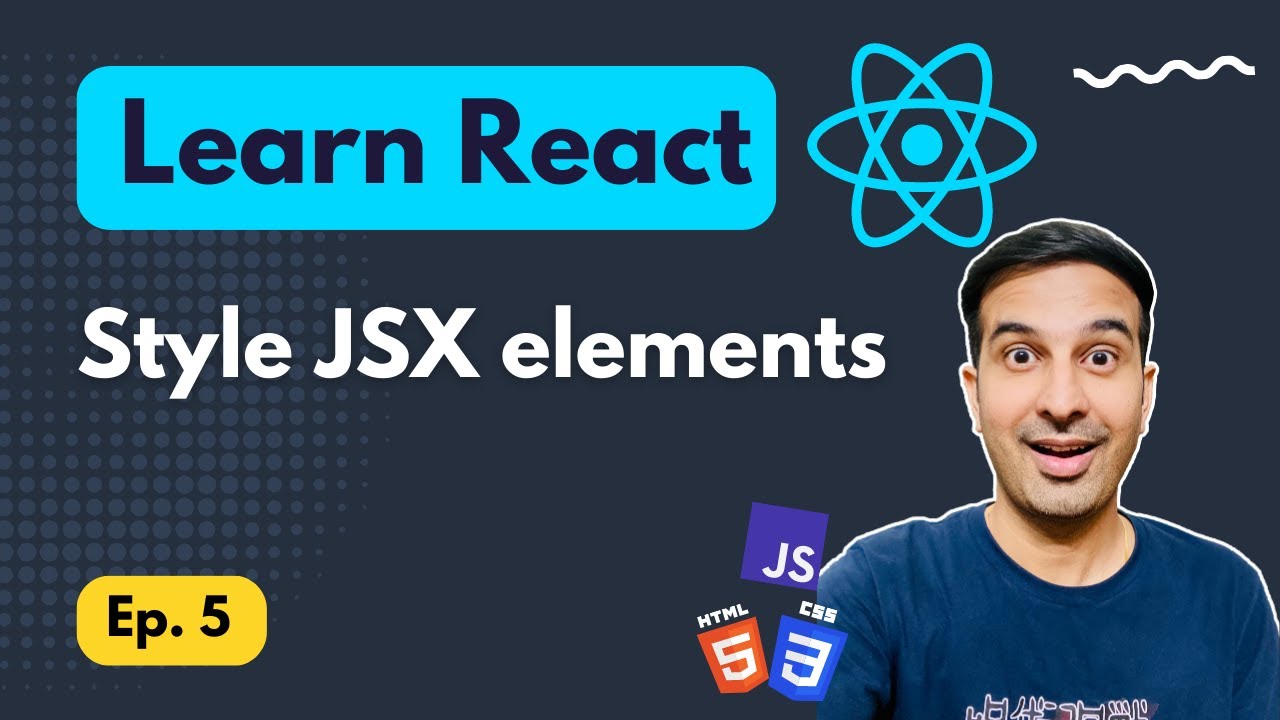 Different ways to Add style (CSS) to JSX 🤯  #reactjs 🤩
