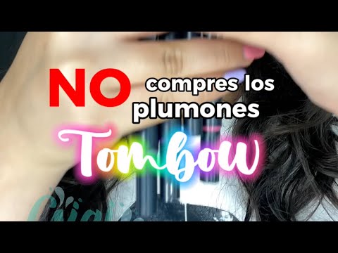 “NO compres los plumones TOMBOW” ✨ #plumones #tips #apuntesbonitos #caligrafiamoderna