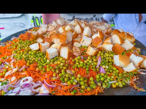 World famous 81 YEARS OLD GRANDPA Egg Bun Masala - Street Food - Healthy Evening Time Snack 😋- Salem
