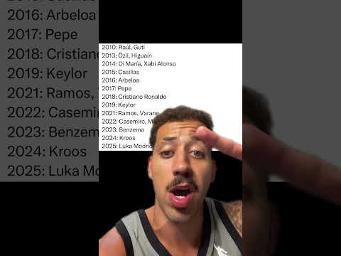 AS DESPEDIDAS DE JOGADORES DO REAL MADRID desde 2010! #futebol