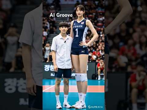 A beautiful volleyball player and an idol’s prank 미녀 배구선수와 아이돌의 장난 美人バレーボール選手とアイドルのいたずら #volleyball