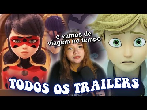 TODOS OS TRAILERS DO ESPECIAL DE LONDRES | contagem regressiva para volta de miraculous (FINALMENTE)