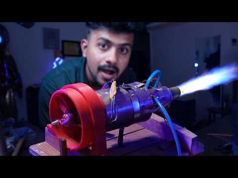 I Built a Real Jet Engine that WORKS! [Afterburner]