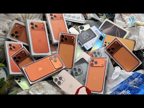 Amazing ! Wow! i Found iPhone 17 Pro Max - 16 Pro Max - 15 Pro Max & More Phone on the landfill
