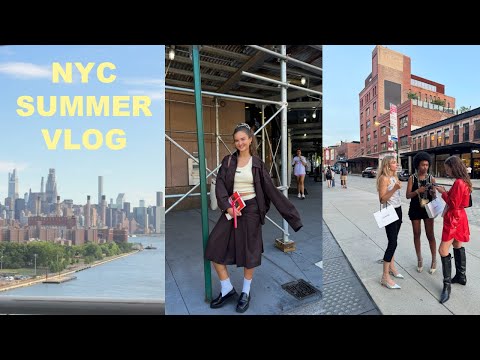 Summer NYC Vlog : catch up, events, packing