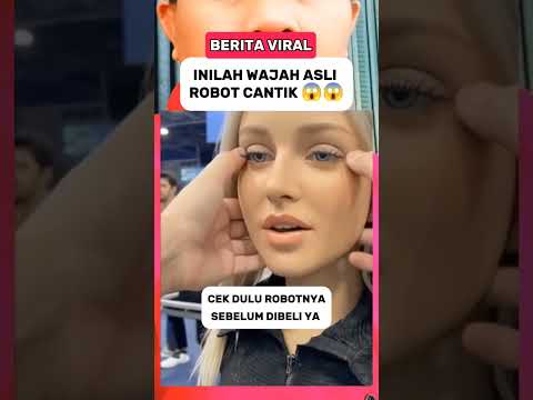 Wajah Asli Robot cantik #shorts #beritaviral #shortsviral #trending #viral #fyp #robot #robotman