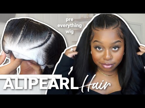 *NEW* PRE-EVERYTHING WIG! READY TO GO! PRE-BRAIDED! (BEGINNER FRIENDLY) FT.  ALIPEARL HAIR