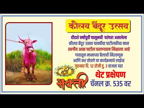 कौलव बेंदूर उत्सव | 2025 | Kaulav Bendur Utsav | 2025 |