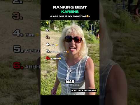 Ranking The Best Karen Videos😂😂😂