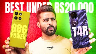 Moto G86 Power vs vivo T4R - Best Smartphone under 20,000 !!