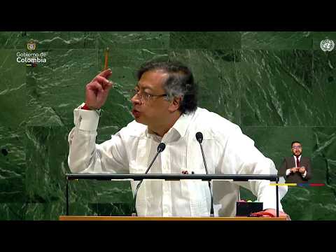 PROVOCÓ NUEVO MAREMOTO ¡Cátedra Magistral! EN LA ONU ASAMBLEA GENERAL DE TODOS LOS PAÍSES Nueva York