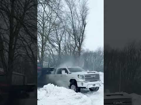 Time for work! #winter #snow #gmc #work #truck