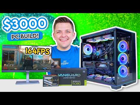 BEST $3000 Gaming PC Build 2025! 🚀 [ft. MSI RTX 5080 Vanguard & Lian Li O11D EVO]