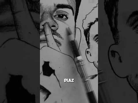 Ich TREFFE LUIS DIAZ!🇨🇴😱 LlNK zum SH0P im PR0FlL🤍 #fußball #zeichnen