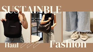Sustainable Fashion Haul and Looks|Vivaia, KOKOLU, Pick Up Point| SoFashionBasic