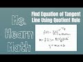 Verifying Functions and Slope Concepts