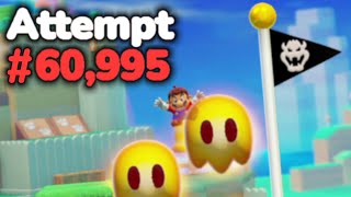 It took 100 HOURS to beat this one level...