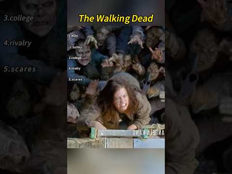 I was almost swallowed by zombies, #The Walking Dead #movie