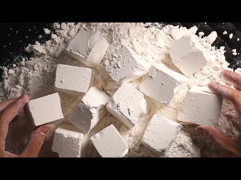 ASMR Very Satisfying Gym Chalk Crushing 😴🌙 깊은 수면과 휴식을 위한 짐초크 부수기