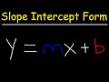 Exploring Slope Intercept Form in Algebra