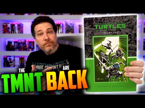 The Teenage Mutant Ninja Turtles Return to New York Library Edition | Hardcover Review