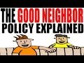 Exploring FDR's Good Neighbor Policy in 5 Minutes
