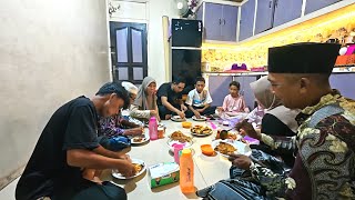 Dapat 2 ekor ikan tirusan saat mancing di sungai langsung masak dan makan bersama keluarga