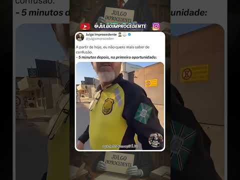 Moço, sai de problema 😂 #memesjurídicos #humor #advogado #julgoimprocedente #memes