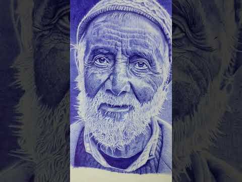 رسم خرافي هتتصدم 😱🔥بالجاف بس😵‍💫 #رسم #drawing