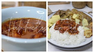 RICAS HABICHUELAS GUISADAS DE LATA CON JAMON