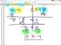 Solving One, Two, and Multi-Step Inequalities