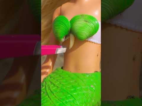 The Doll Mermaid Turned Into a Real One?!🤩 #shorts
