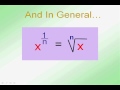 Exploring Rational Fractional Exponents