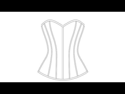 Cómo armar el talle De un corset xv