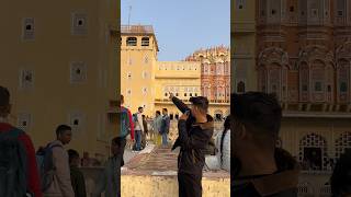 How Hawa Mahal looks from inside😱#jaipur #hawamahal #explore #challenge #shorts #youtubeshorts