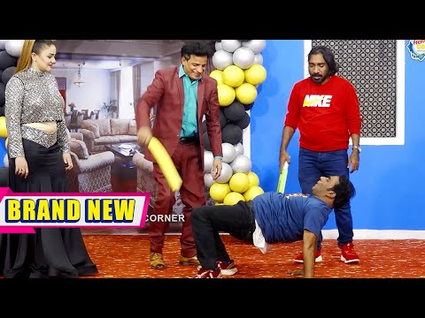 Nadeem Chitta | Feroza Ali  and Azeem Vicky | New Stage Drama Pehla Salam Karan Comedy Clip 2025