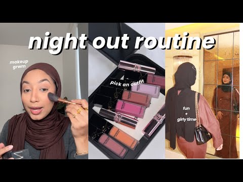 my night out routine: makeup, outfit, jewellery & girly time