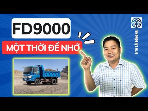 Xe tải ben Thaco FD9000 tải trọng 8.7 tấn mới