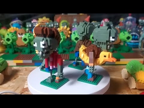 LegoPlantsvsZombiesBuildingBrickNewFigureSet