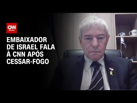 Embaixador de israel fala à CNN após cessar-fogo | BASTIDORES CNN