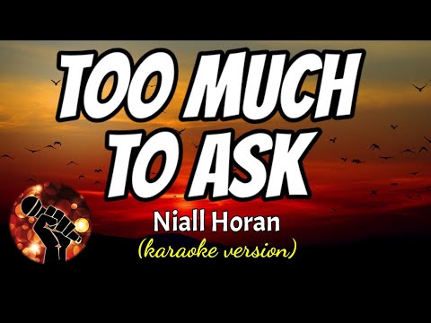 TOO MUCH TO ASK – NIALL HORAN (karaoke version)