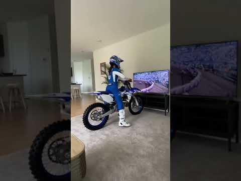POV: You Thought Watching Motocross at Home Was Safe 😂🏍️