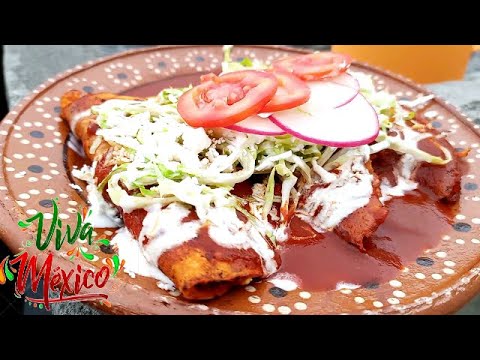 Enchiladas Rojas Doraditas De Pollo Receta De Mi Abuelita  -#Cris En la Cocina