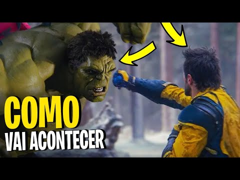 WOLVERINE VAI LUTAR COM O HULK EM DEADPOOL & WOLVERINE  #livecomyoutube