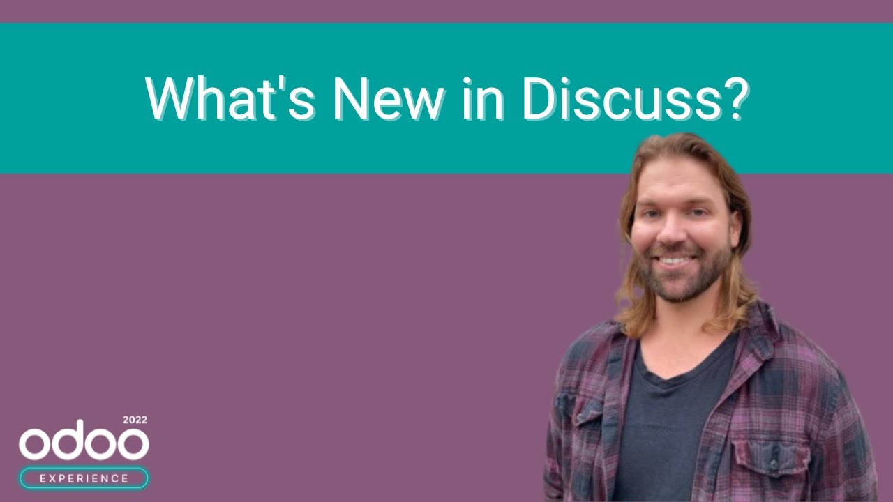 What's New in Discuss? | 10/13/2022

2021 brought with it many improvements to Odoo's Discuss Module and 2022 refined it! In this talk you'll learn everything there is ...