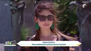 Piese esențiale pentru o petrecere de vară la piscină | Fashion Tips by Ellida Toma