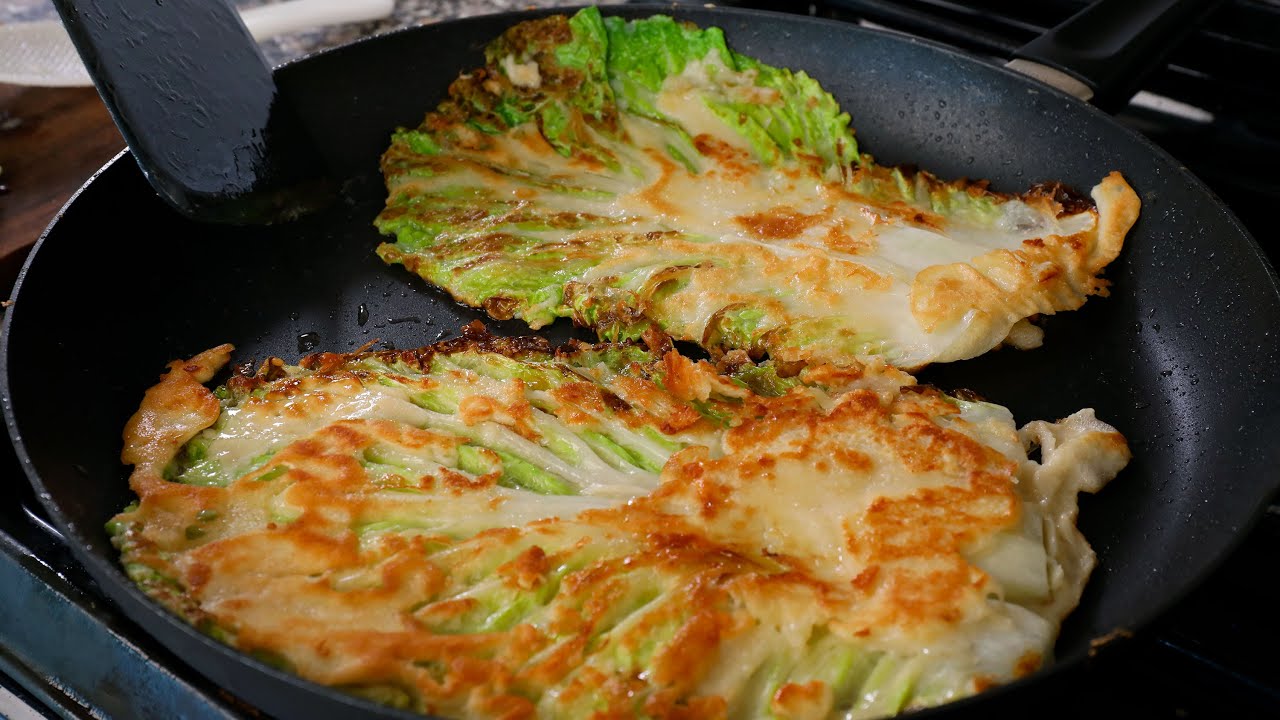 Baechujeon (Cabbage Pancake: )